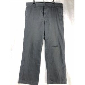 DickiesFLEX 874 Flex Work Pants 38x30 Gray Slim Fit